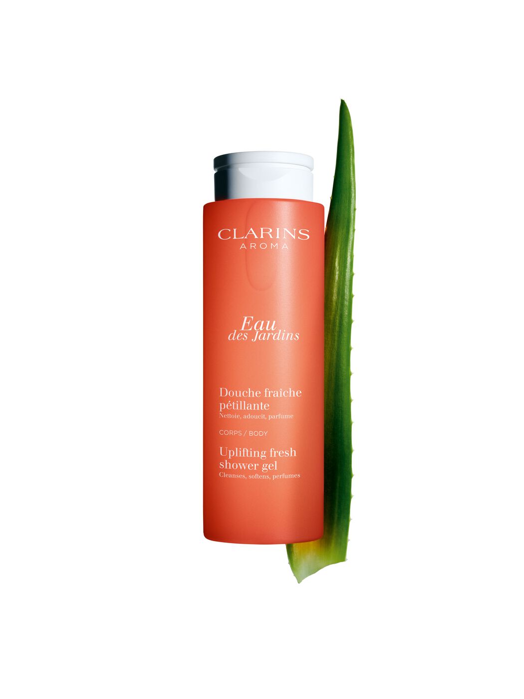 Clarins Eau Des Jardins Uplifting Fresh Shower Gel