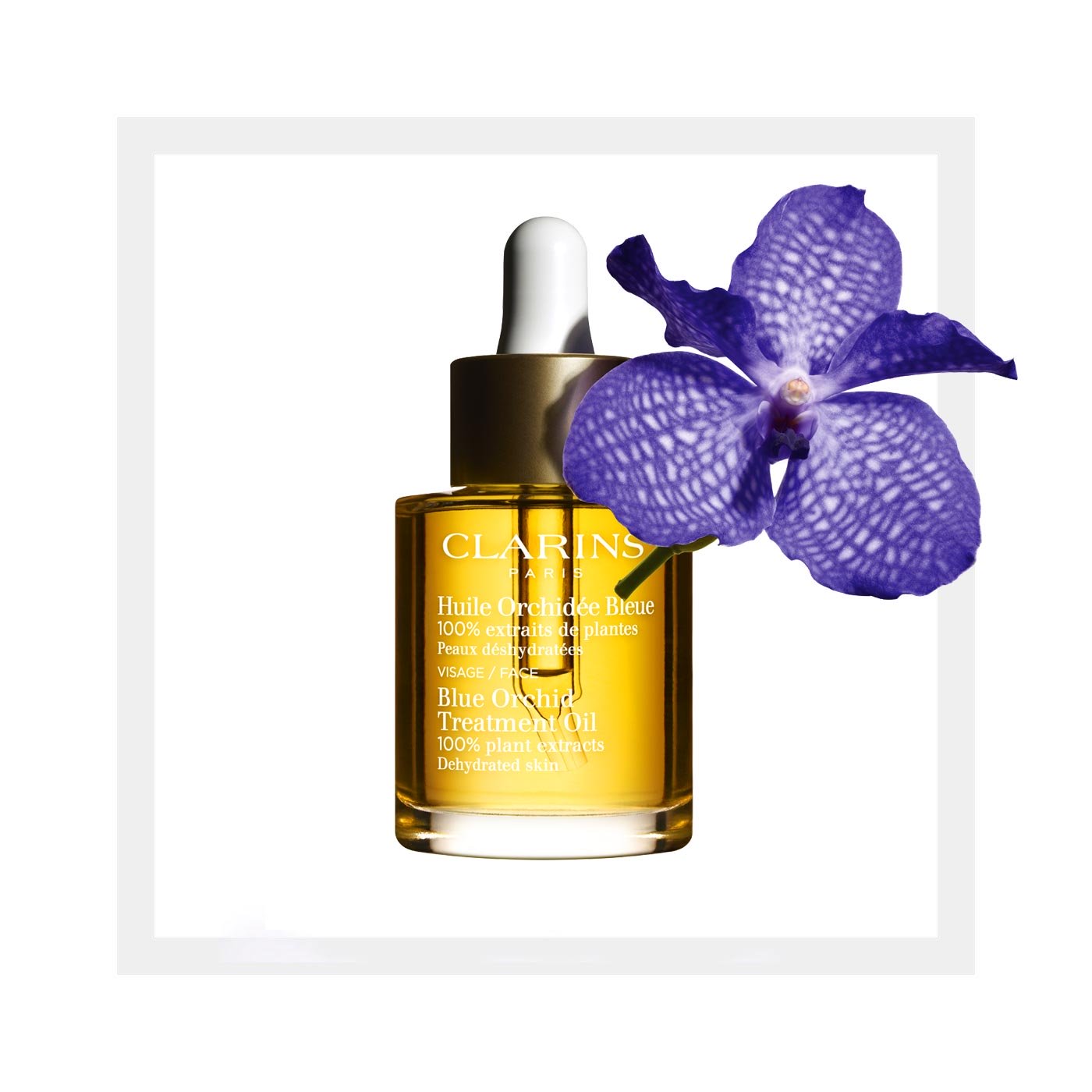Clarins Blue Orchid Face Treatment Oil