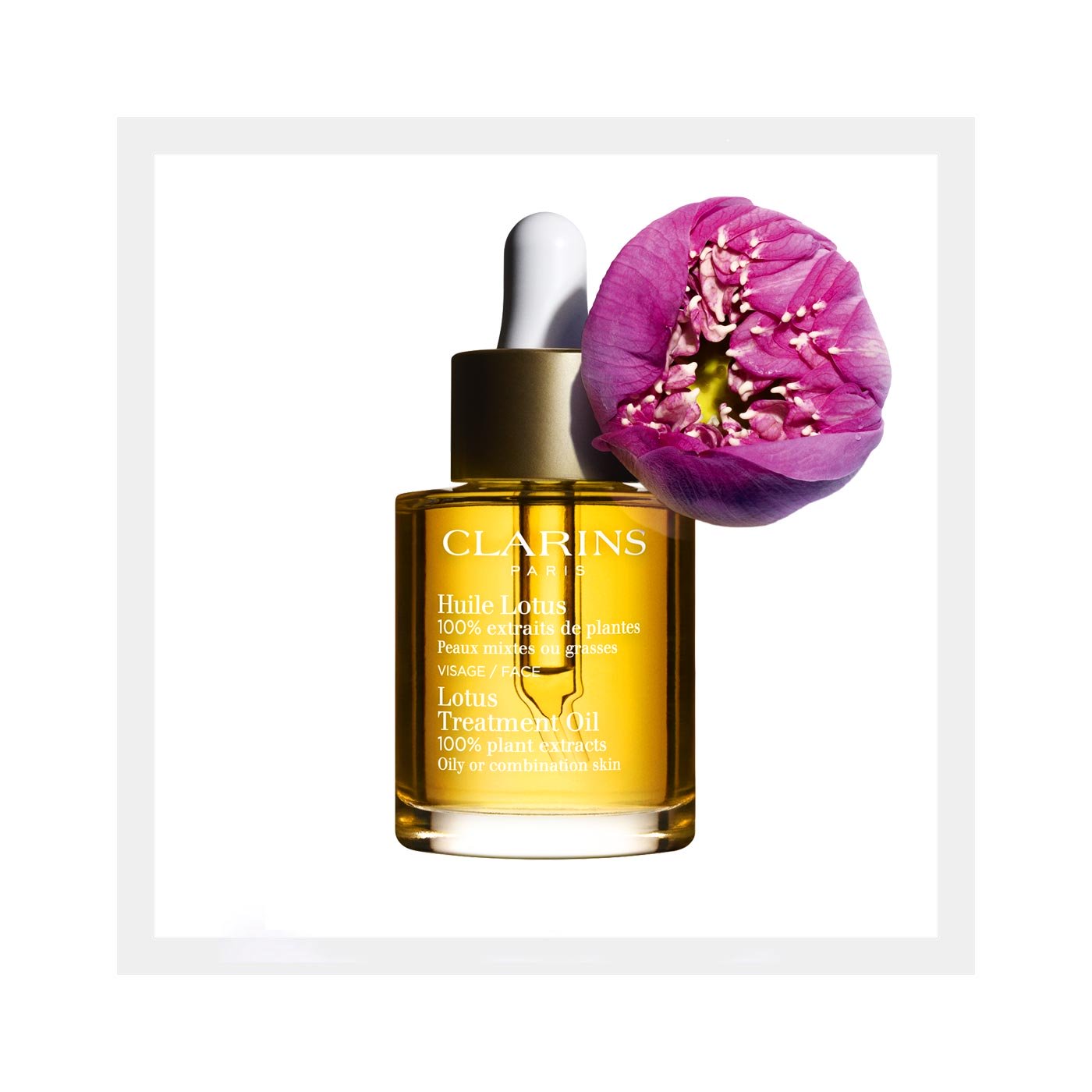 Clarins Lotus Face Treatment Oil