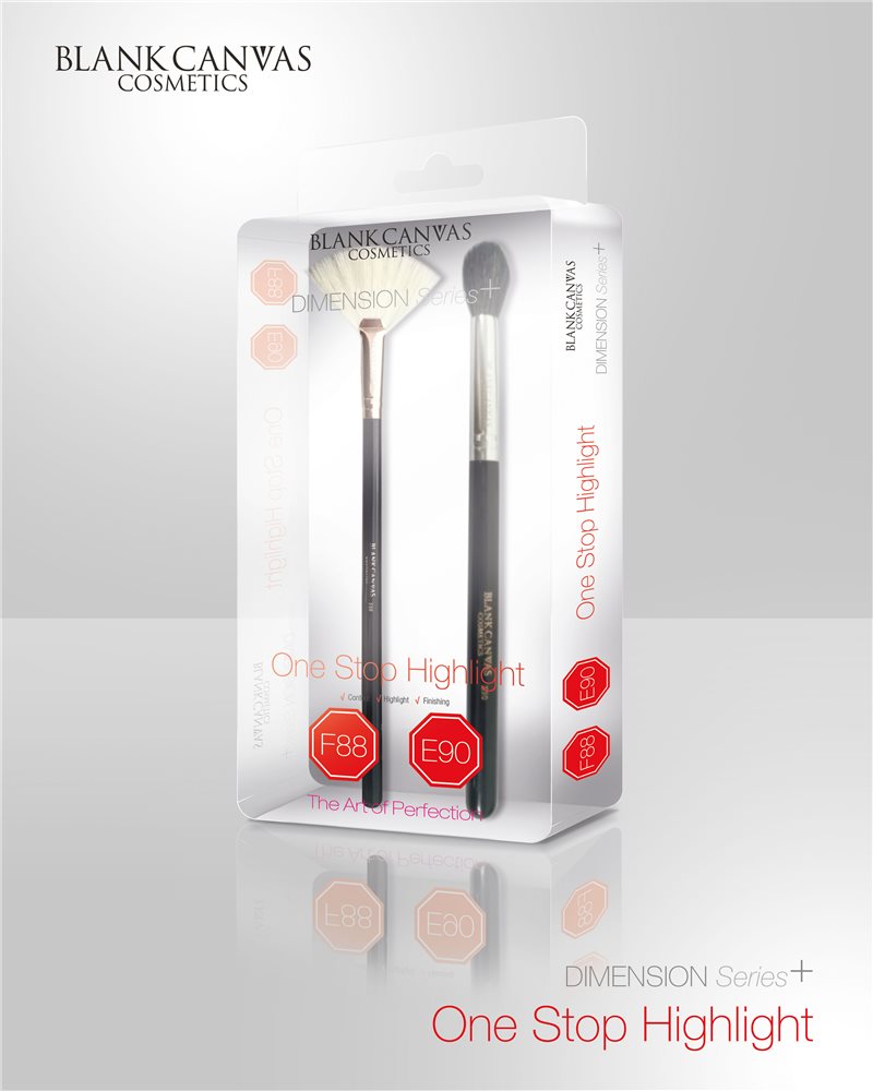 Blank Canvas ONE STOP HIGHLIGHT BRUSH SET F88 E90